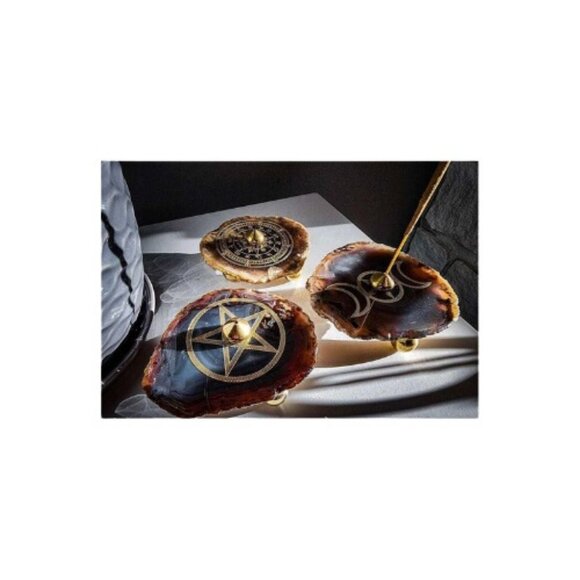 Meditation Insense Holder & White Sage Smudge Sticks Pack1 Combo Pack - Picture 4 of 9